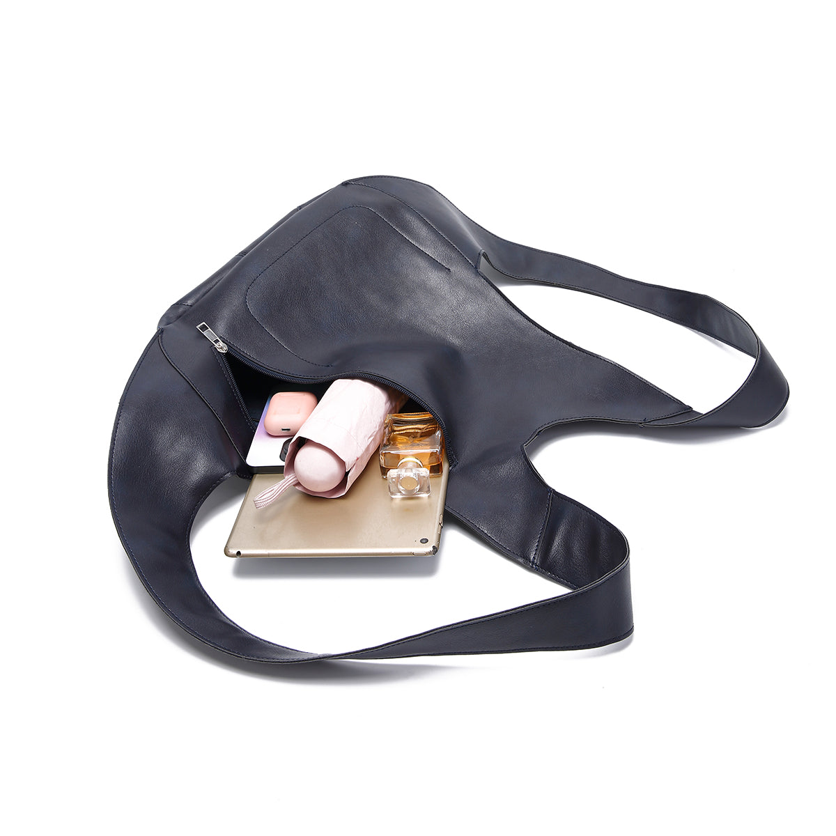 Parla Curve Leather Backpack