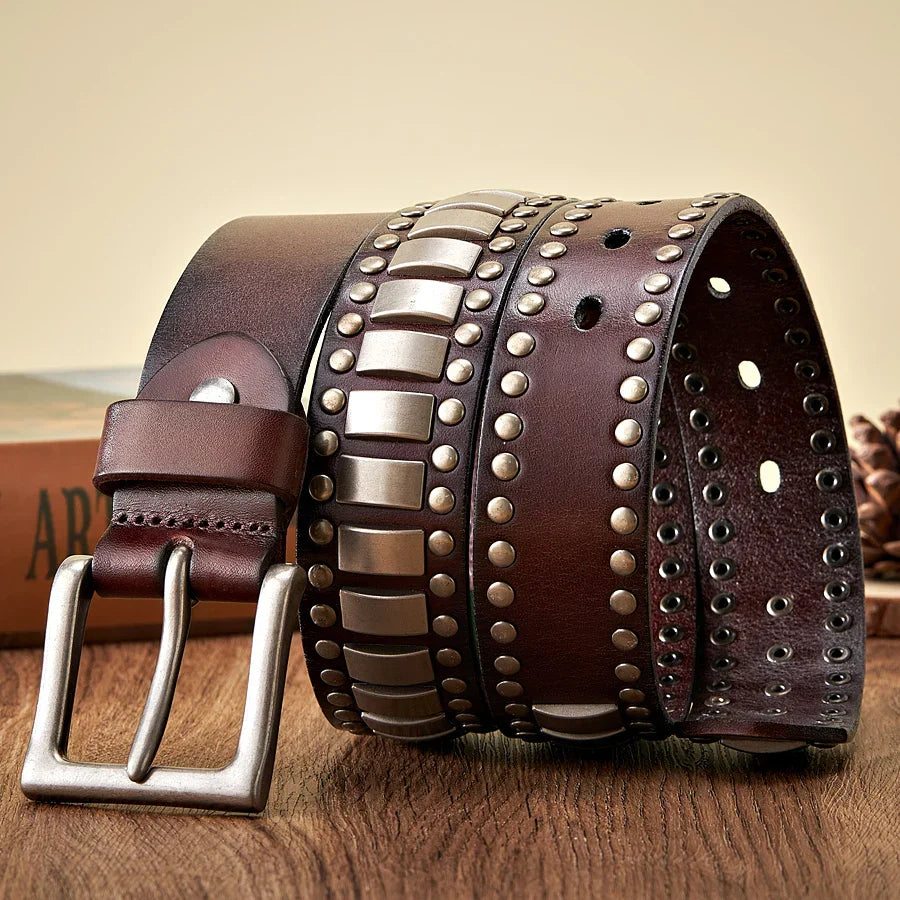 Iron Ridge Genuine Leather Western Belt