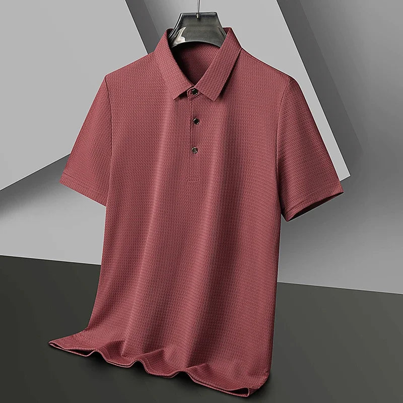 Caleb Morgan Textured Polo