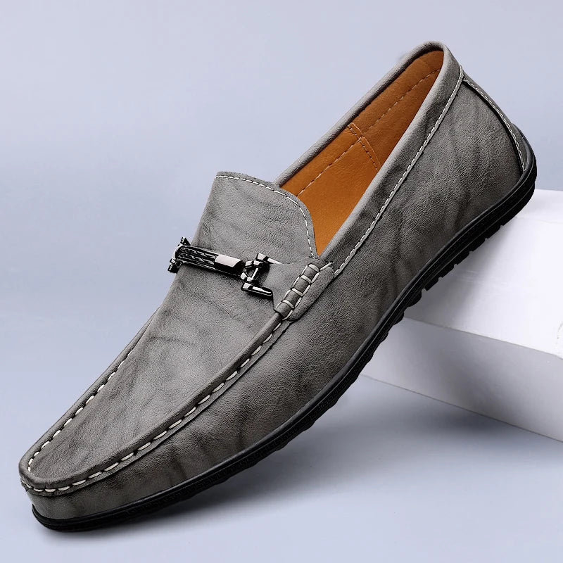 Caleb Morgan Smooth Leather Loafer