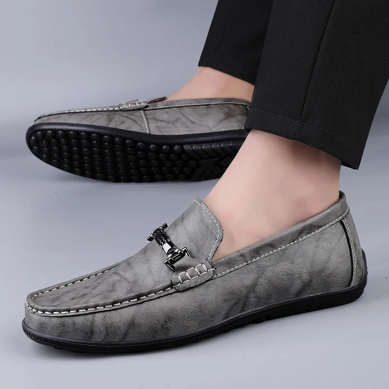Caleb Morgan Smooth Leather Loafer
