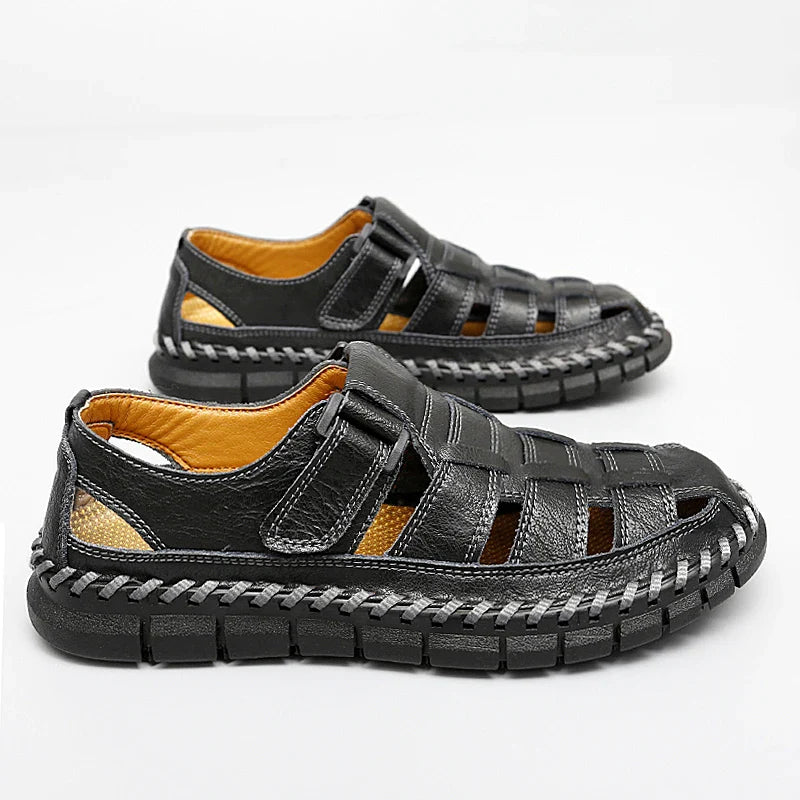 Renzo Genuine Leather Sandals