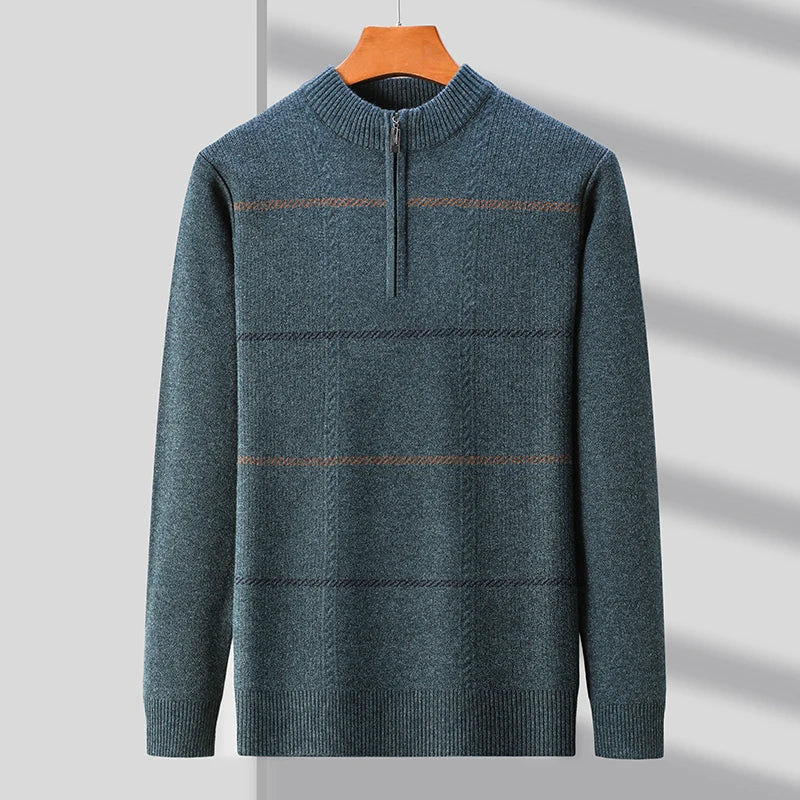 Massimo Prestige Zip-Up Sweater