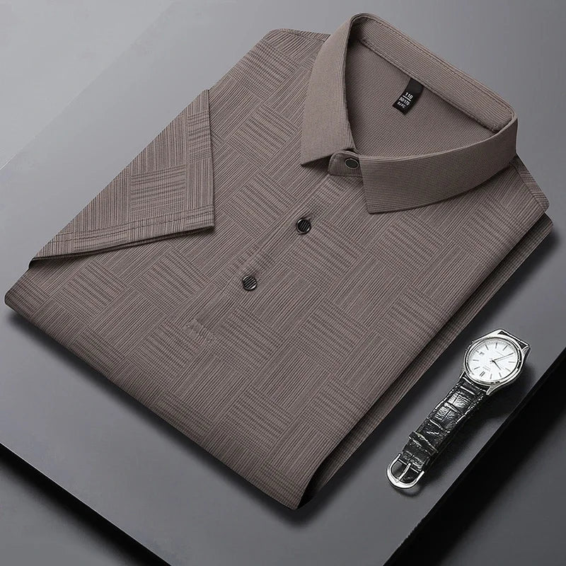 Lorenzo Don Textured Polo Shirt
