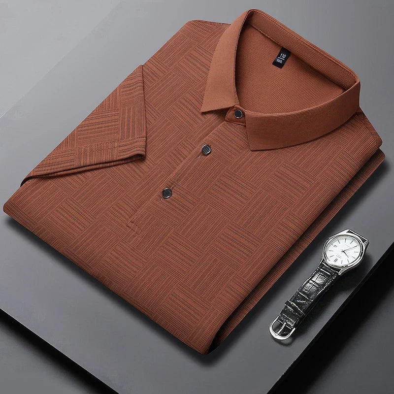 Lorenzo Don Textured Polo Shirt