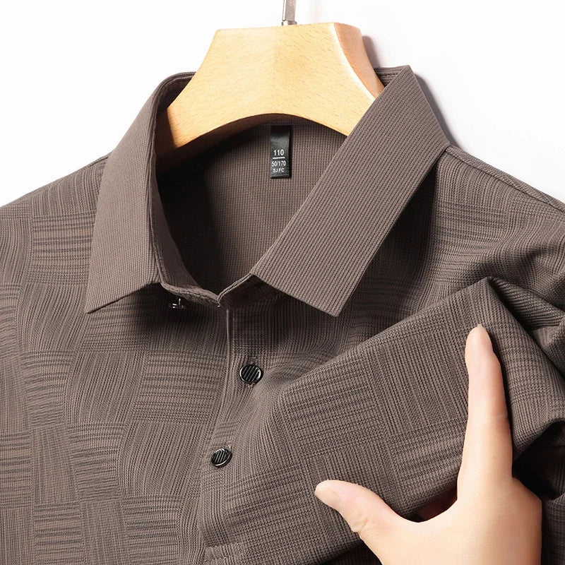 Lorenzo Don Textured Polo Shirt