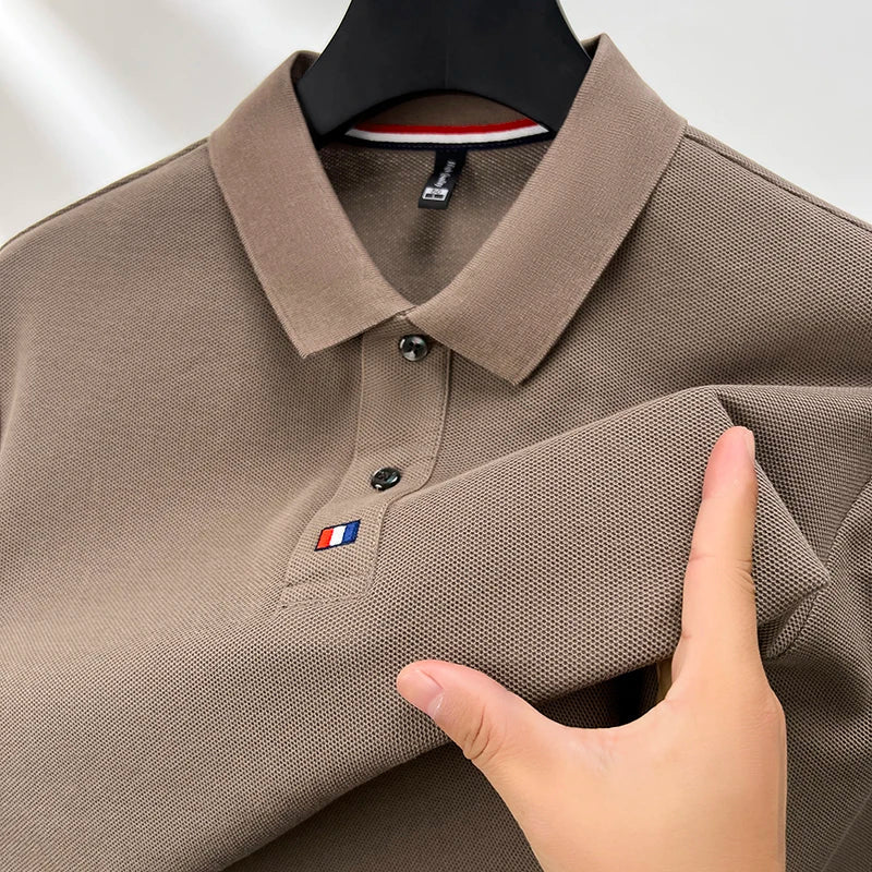Sebastian Clarke Long Sleeve Polo Shirt