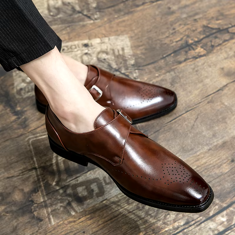 Sebastian Clarke Monk Strap Shoes