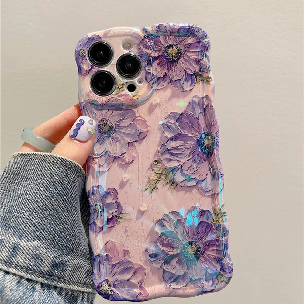 Gloss Floral iPhone Case