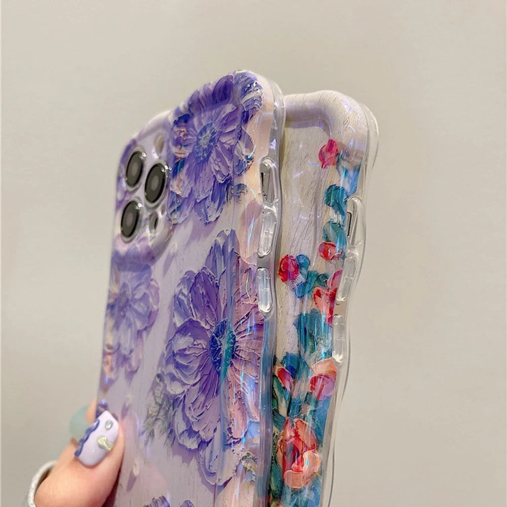 Gloss Floral iPhone Case