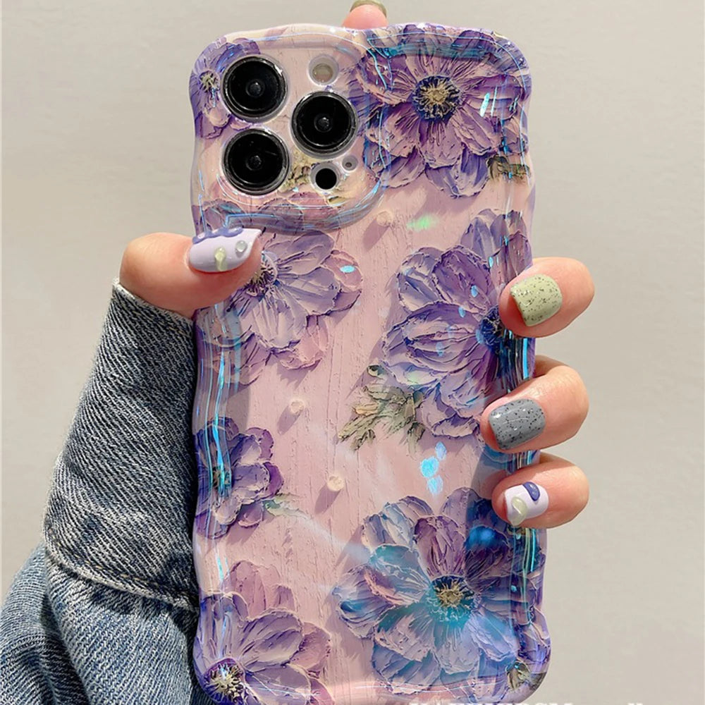 Gloss Floral iPhone Case