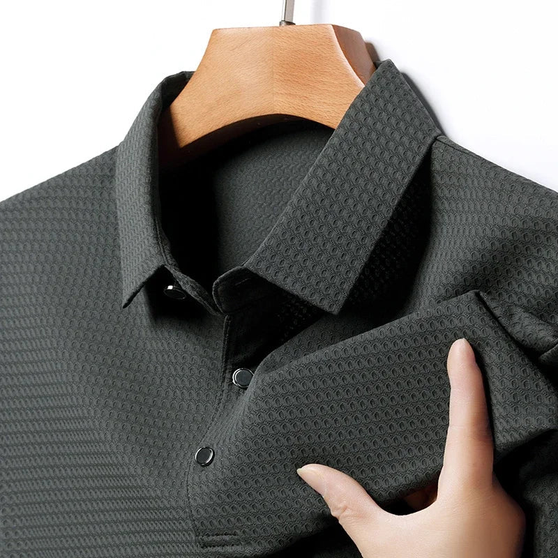 Caleb Morgan Textured Polo