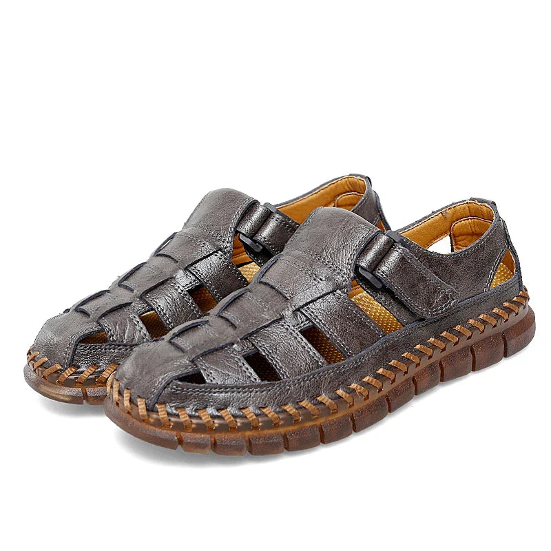 Renzo Genuine Leather Sandals