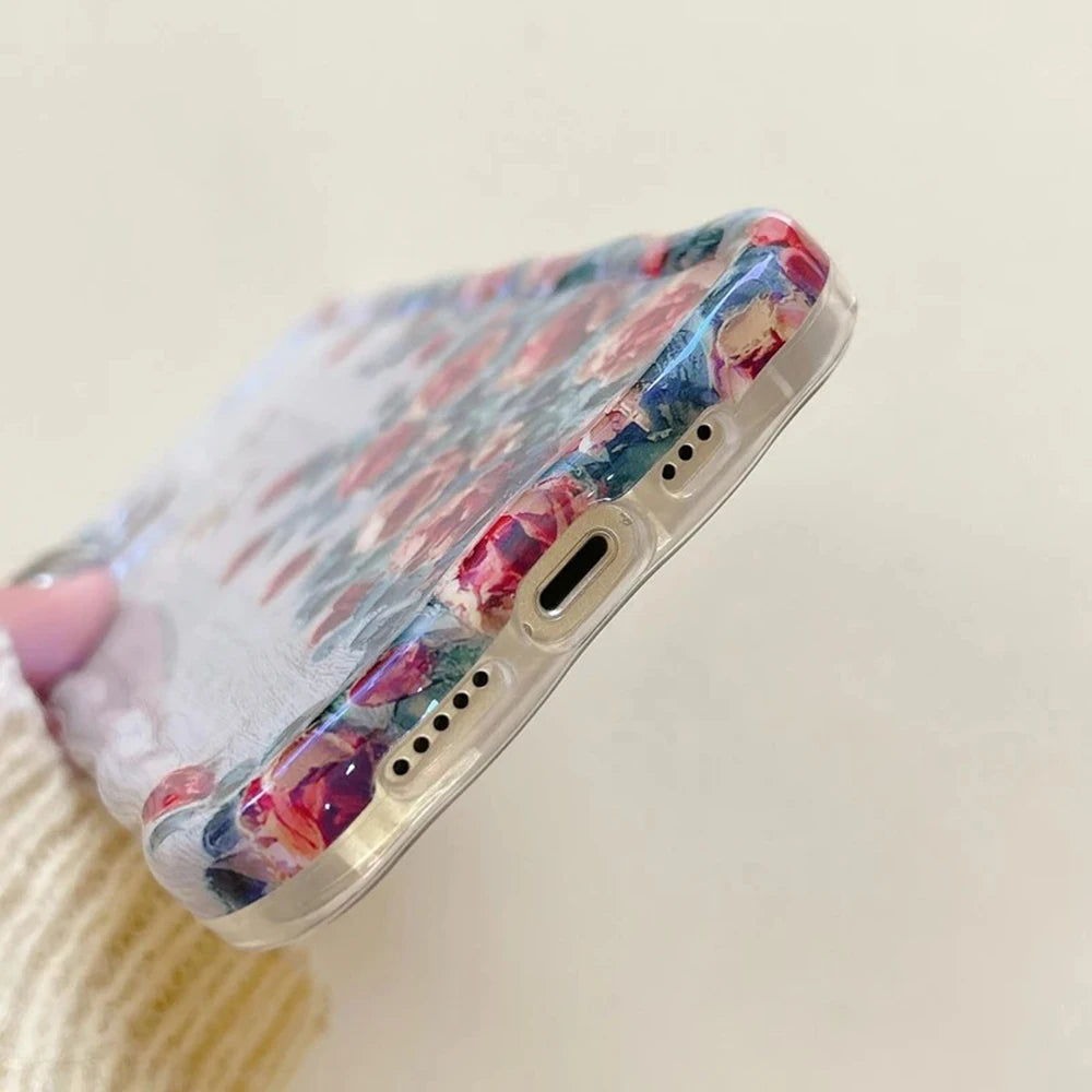 Gloss Floral iPhone Case