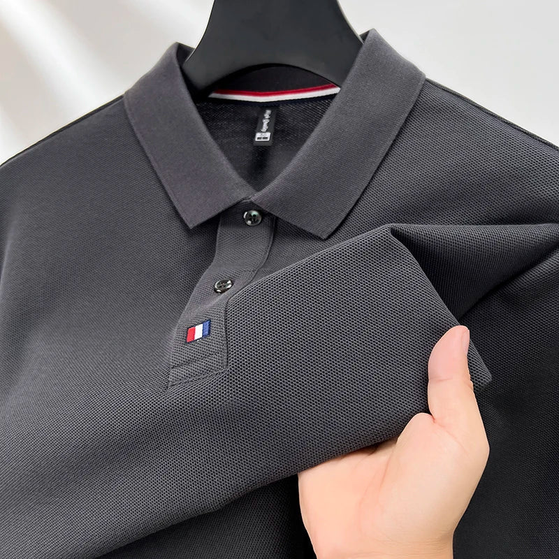 Sebastian Clarke Long Sleeve Polo Shirt
