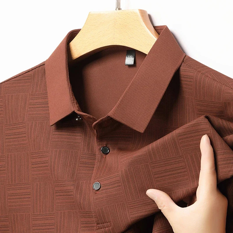 Lorenzo Don Textured Polo Shirt