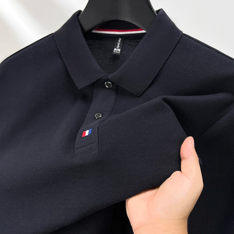 Sebastian Clarke Long Sleeve Polo Shirt