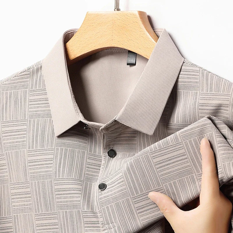 Lorenzo Don Textured Polo Shirt