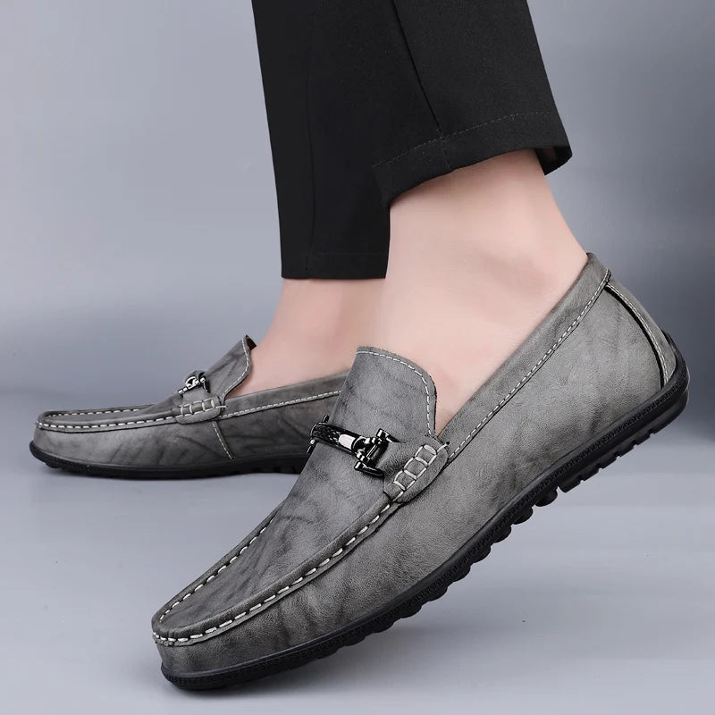 Caleb Morgan Smooth Leather Loafer