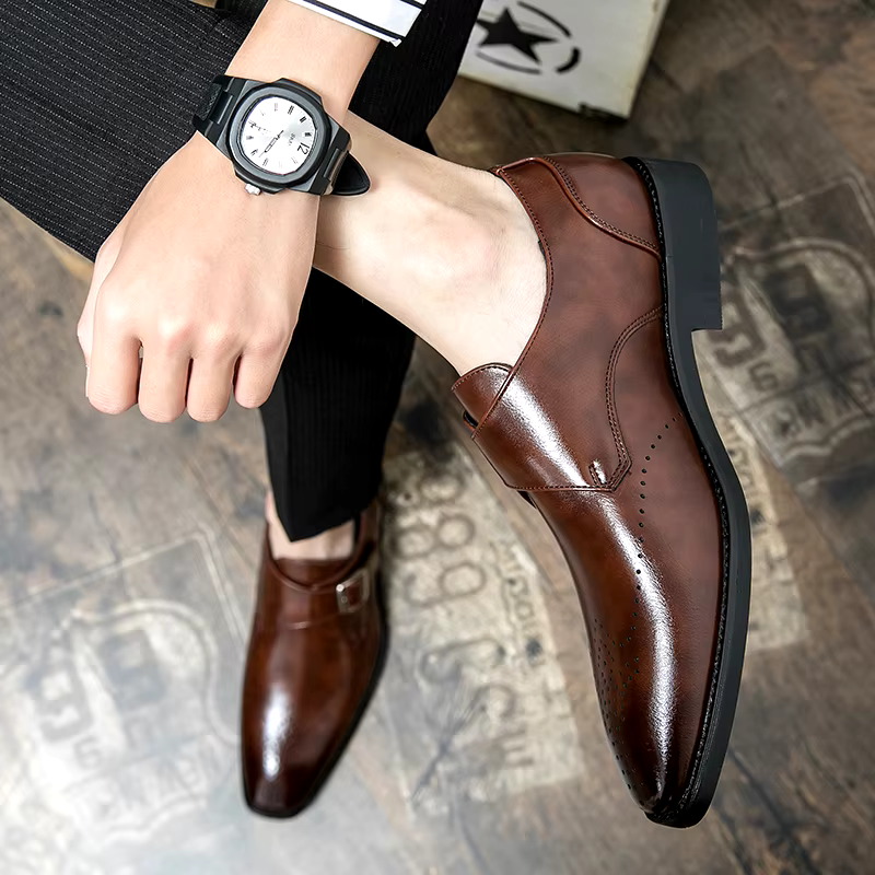 Sebastian Clarke Monk Strap Shoes