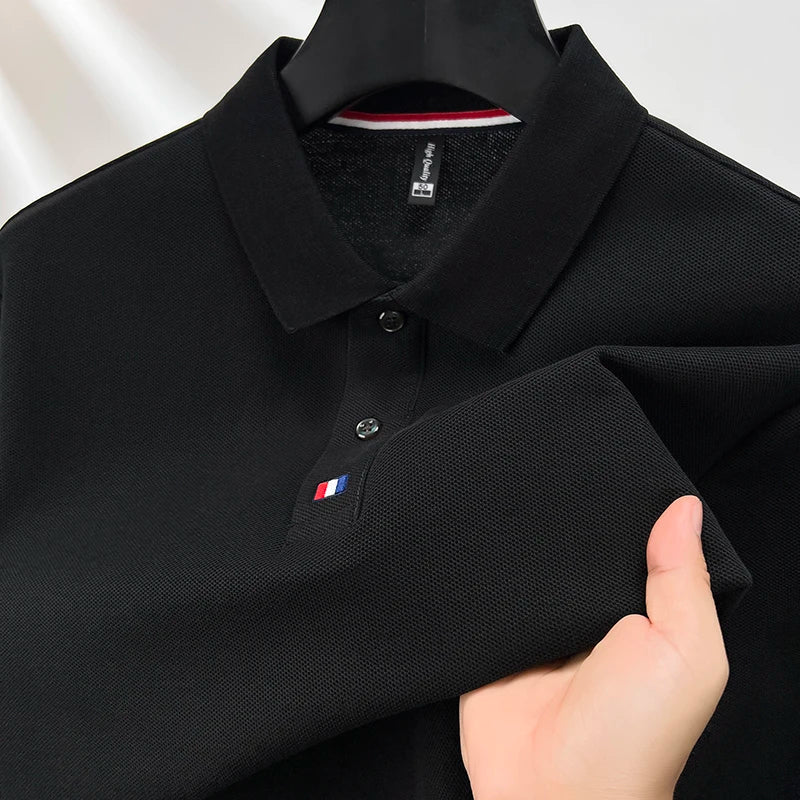 Sebastian Clarke Long Sleeve Polo Shirt