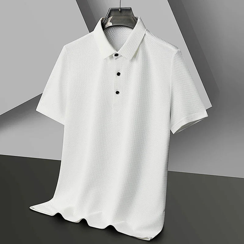 Caleb Morgan Textured Polo