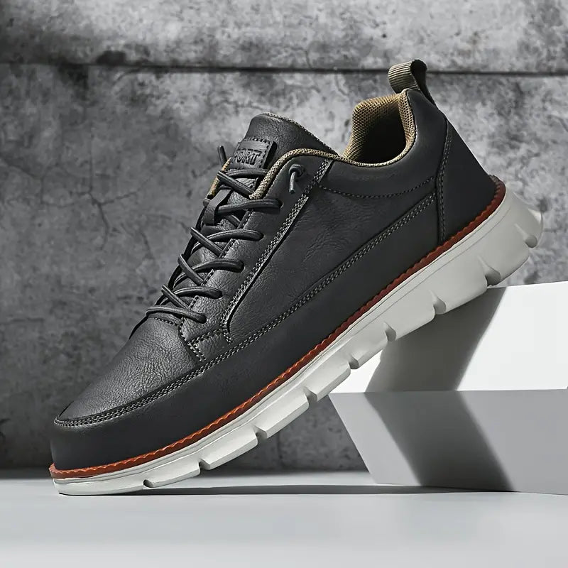 Alberano Leather Sneakers