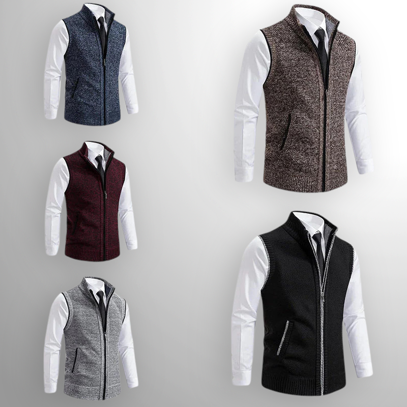 Kerriston Full-Zip Sweater Vest