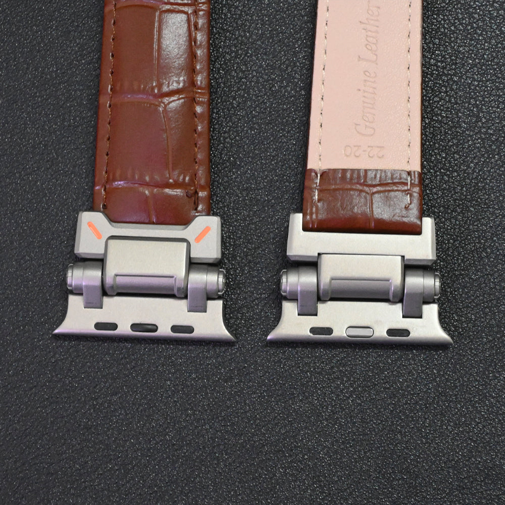 Explorer Authentic Leather Apple Watch Band