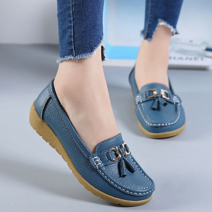 Avery Fringe Loafers