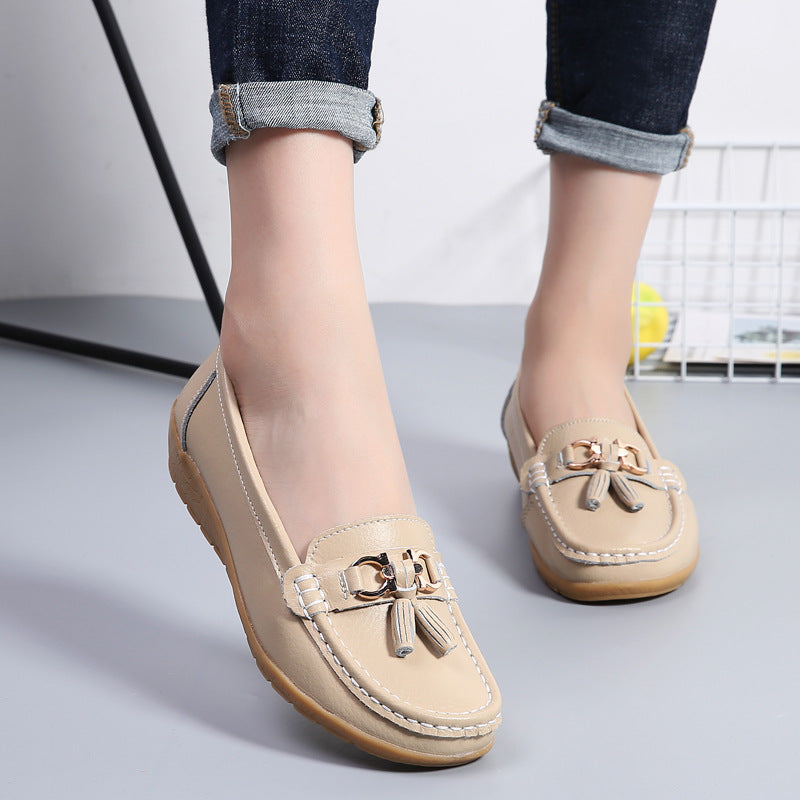 Avery Fringe Loafers