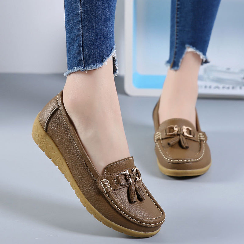 Avery Fringe Loafers