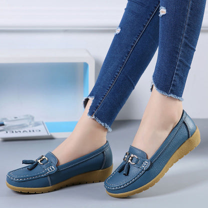 Avery Fringe Loafers