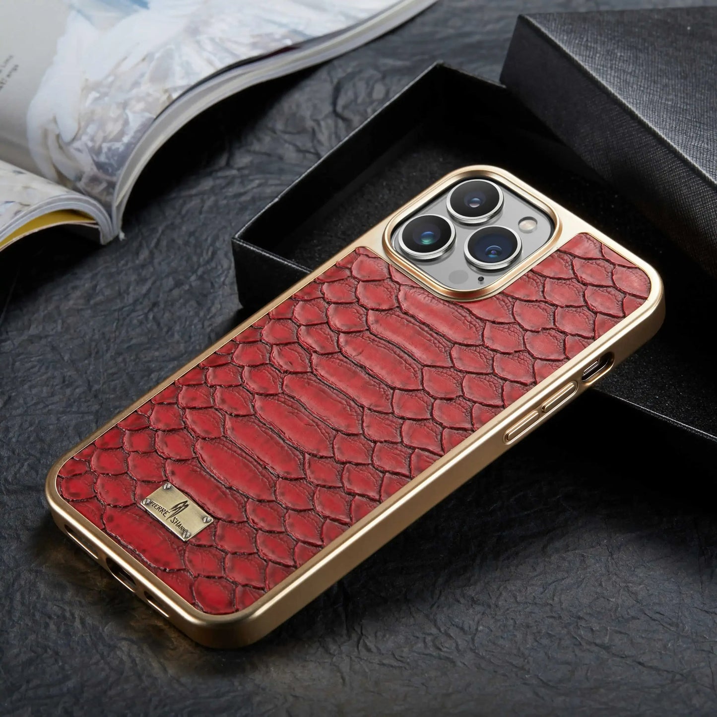 Vanguard Croc-Embossed iPhone Case