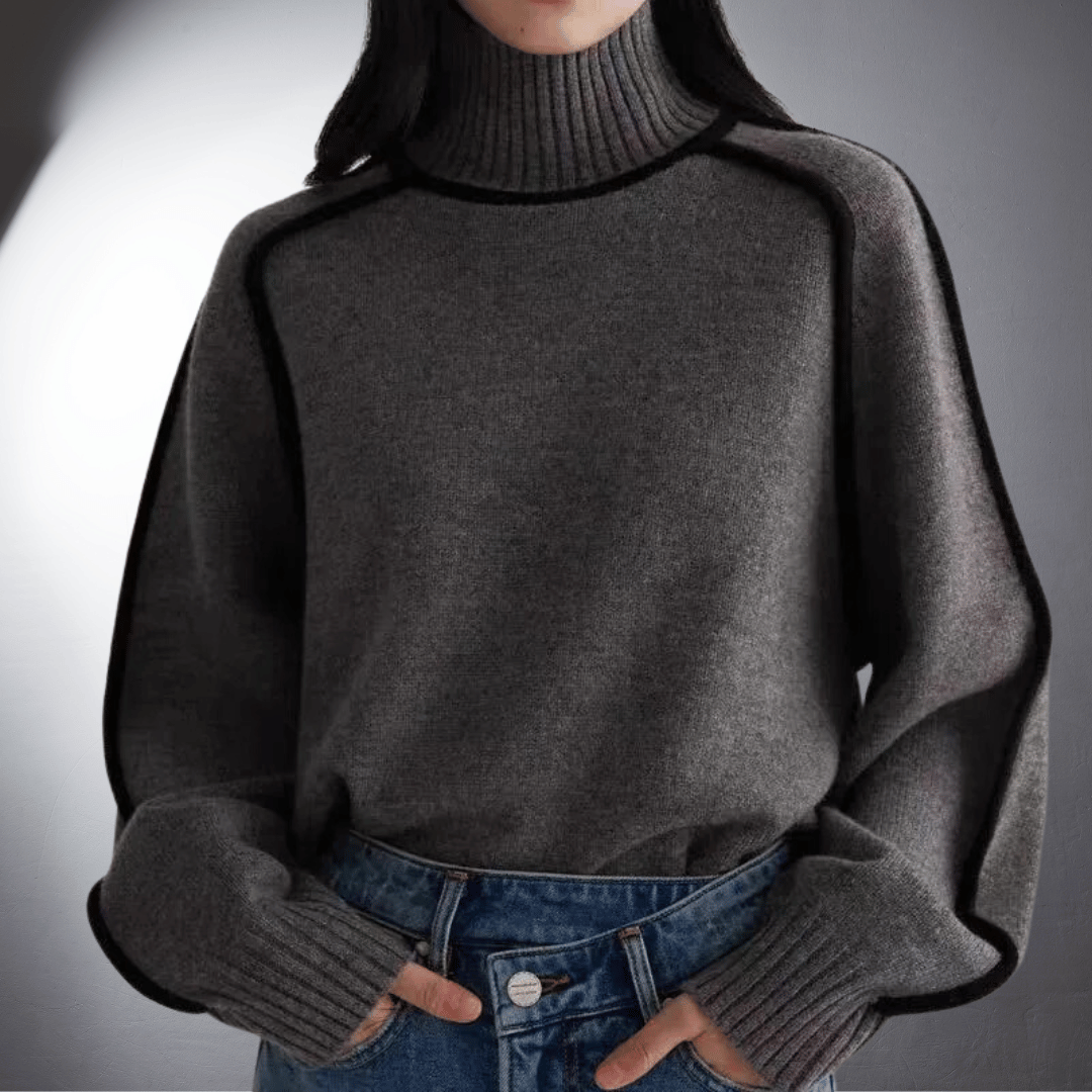 Cassiano Verdi Organic Turtleneck Sweater