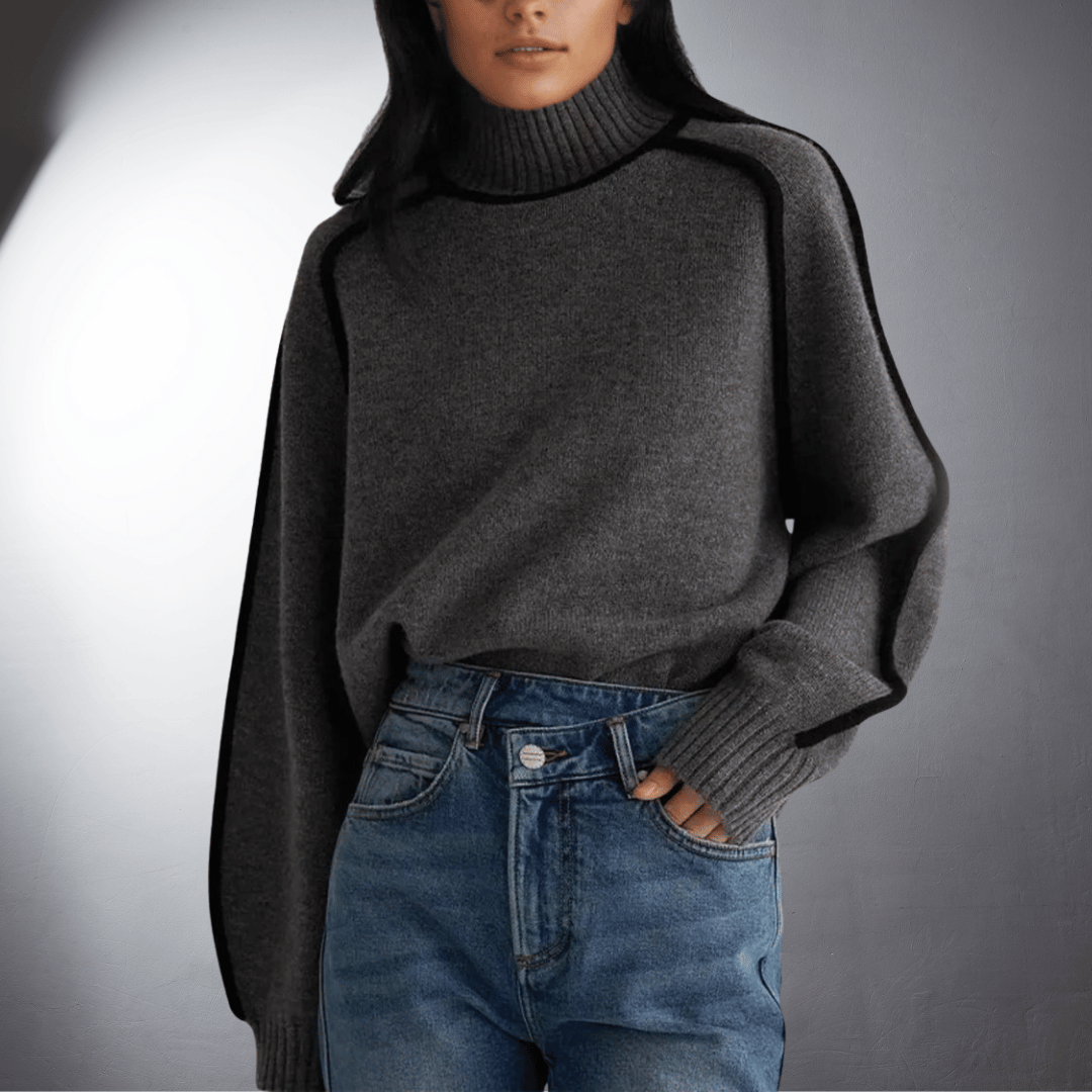 Cassiano Verdi Organic Turtleneck Sweater