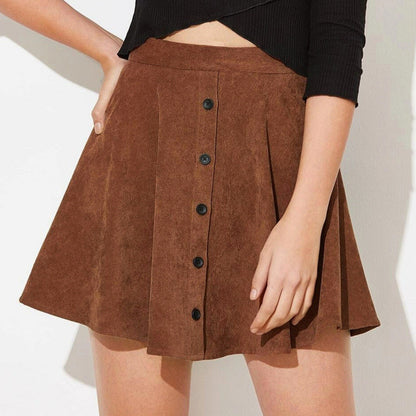 Chic Corduroy Skirt