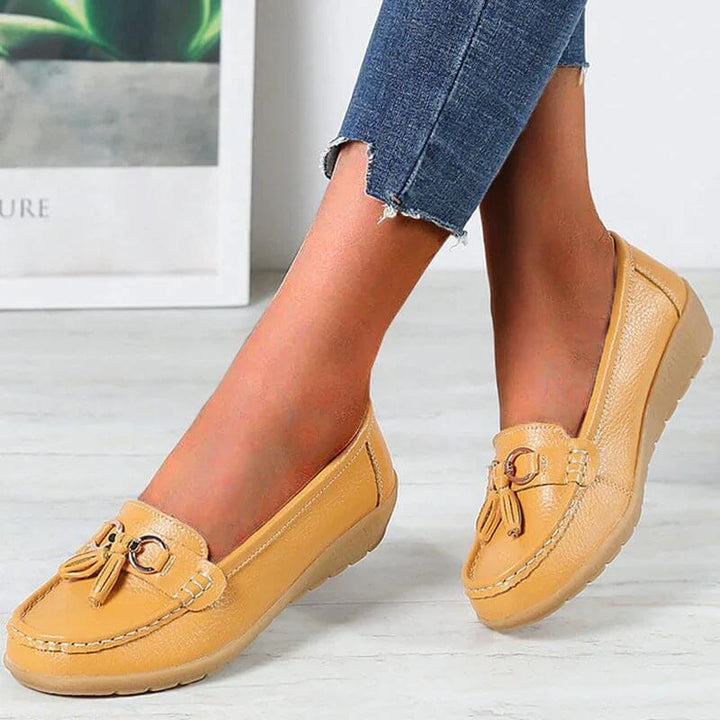 Avery Fringe Loafers