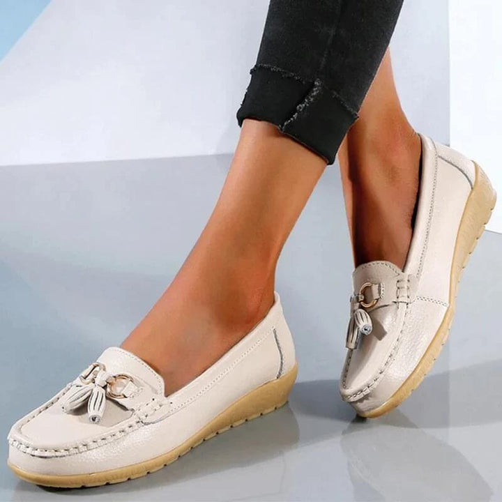 Avery Fringe Loafers