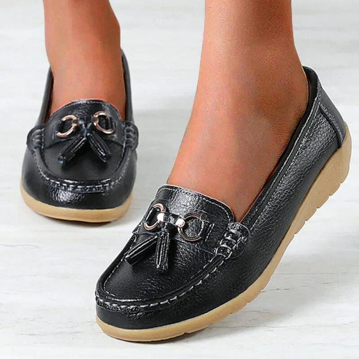 Avery Fringe Loafers