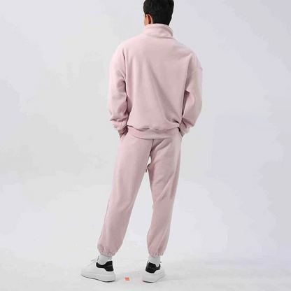 Hype Quarter-Zip Tracksuit Set