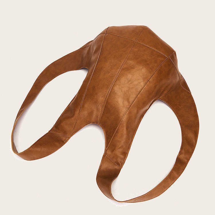 Parla Curve Leather Backpack