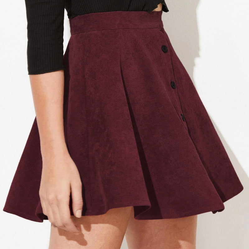 Chic Corduroy Skirt