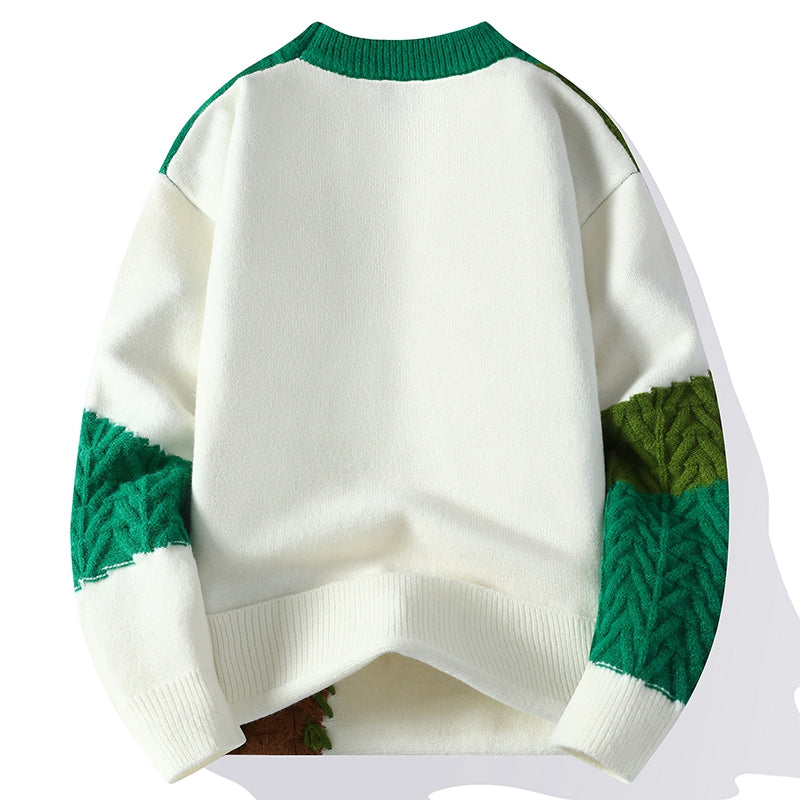 Buzz Patchwork Sweater