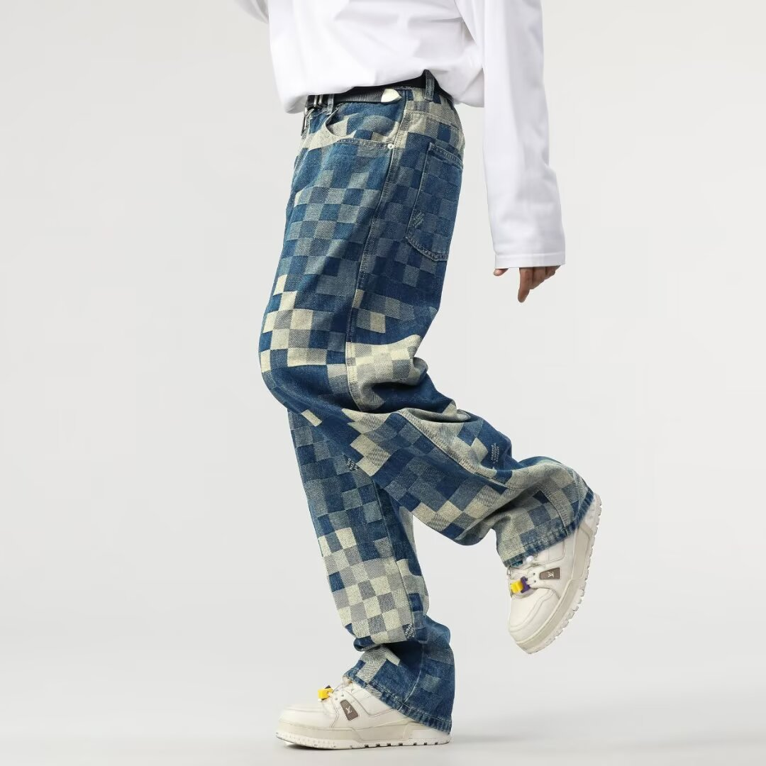 Pixelate Denim Jeans