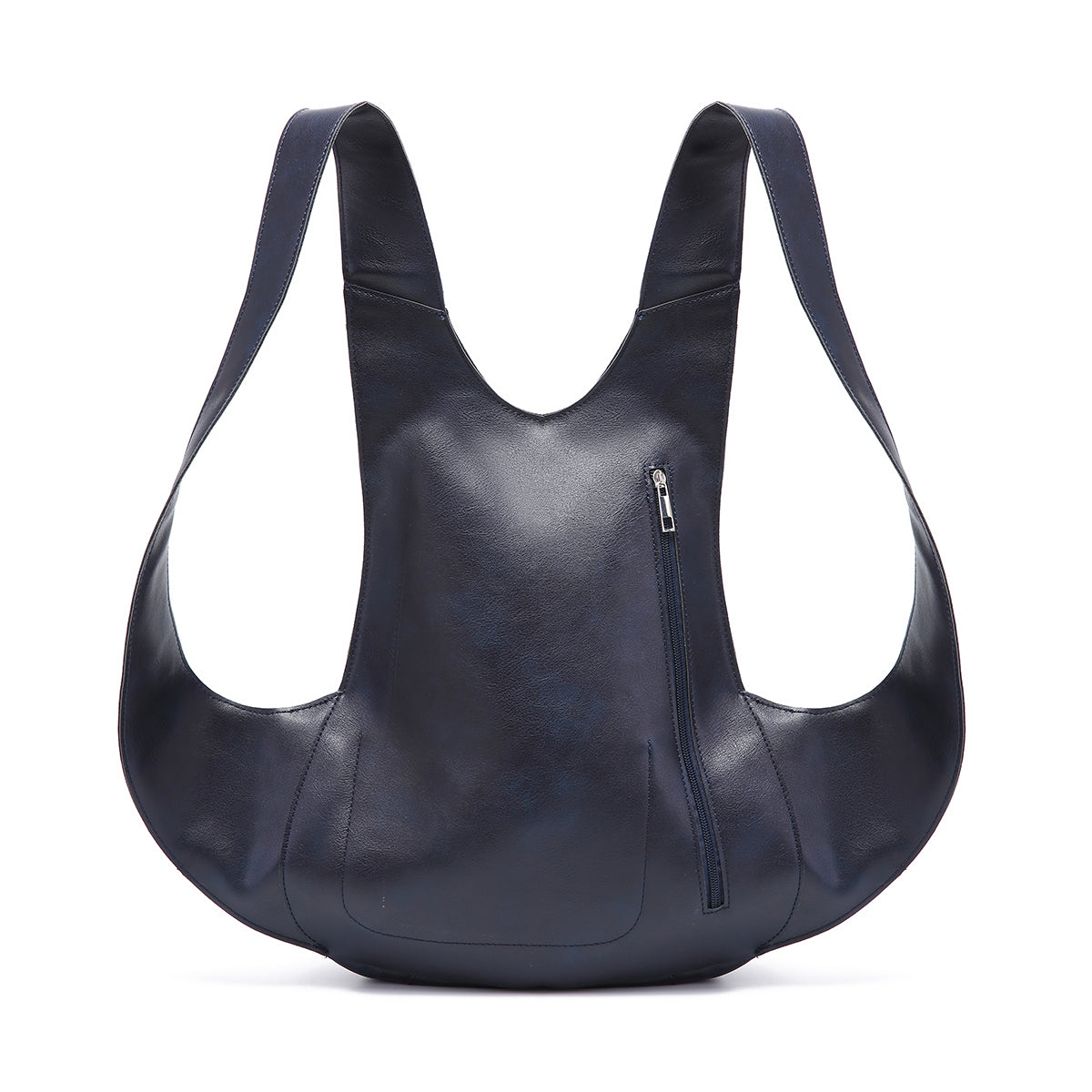 Parla Curve Leather Backpack