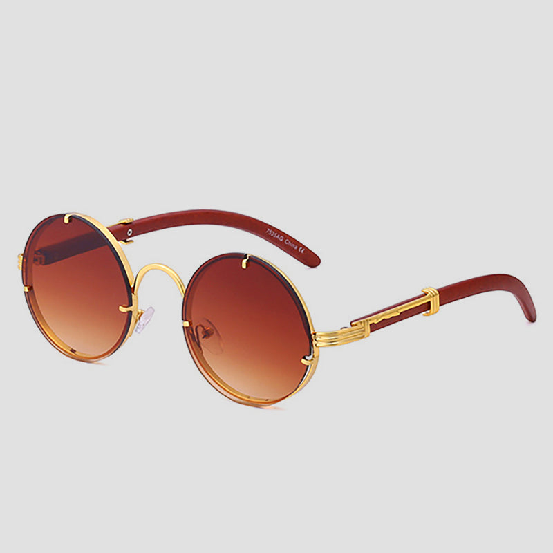 Marlon Retro Round Sunglasses