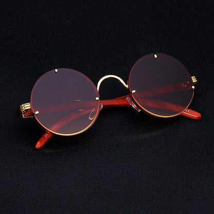 Marlon Retro Round Sunglasses