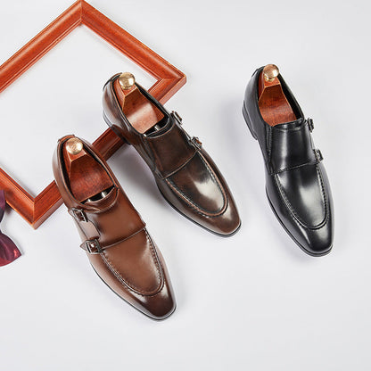 Cambridge Double Monk Strap Dress Shoes