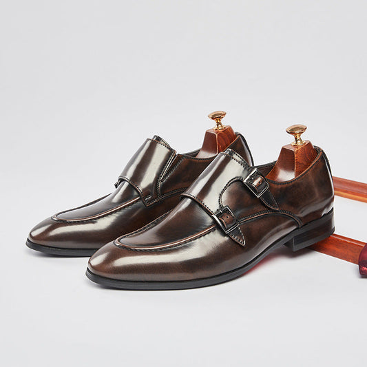 Cambridge Double Monk Strap Dress Shoes